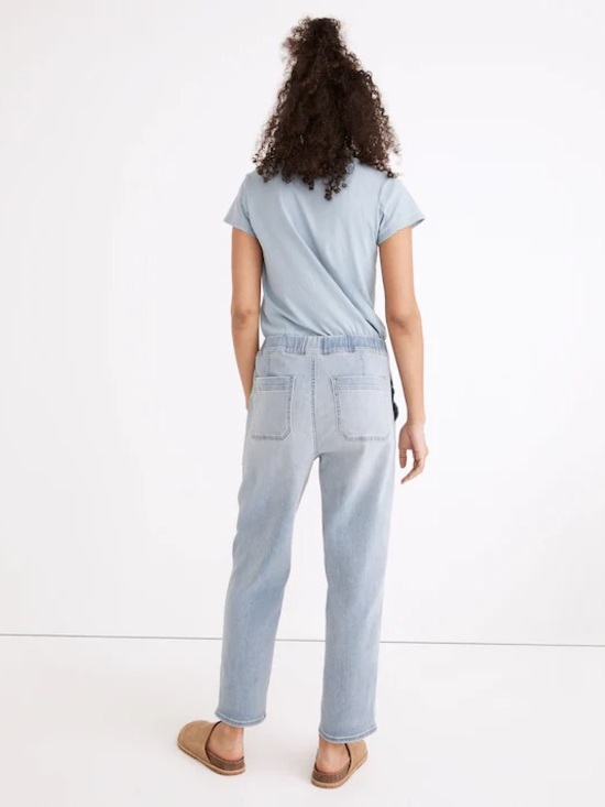 Madewell Denim - Madewell Pull-On Relaxed Jeans in Lisford Wash size XS